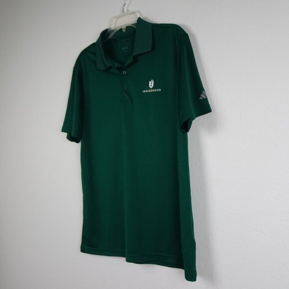 Adidas Polo Shirt Men's Size Medium Green Innisbrook Golf Florida - Picture 4 of 10